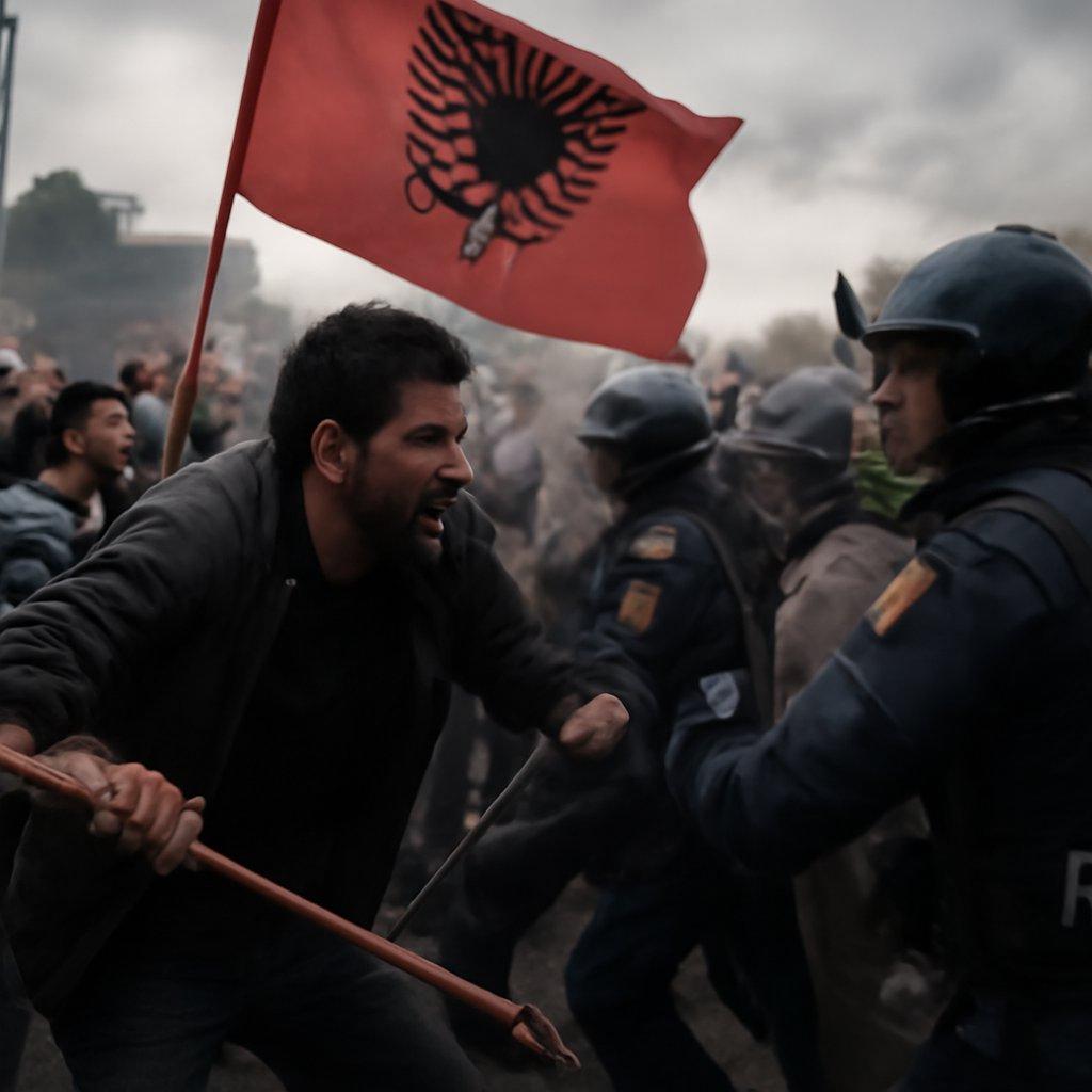 Albania’s Anti-Government Protests Turn Violent as Political Pressure Mounts
