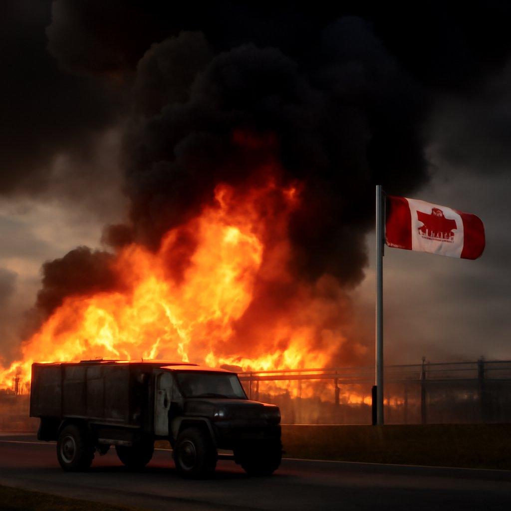 Rapidly Spreading Fire at Canadian Military Base Kills Four Service Members