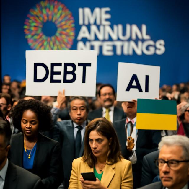 Debt, Artificial Intelligence, and Ukraine Take Center Stage at IMF Meetings