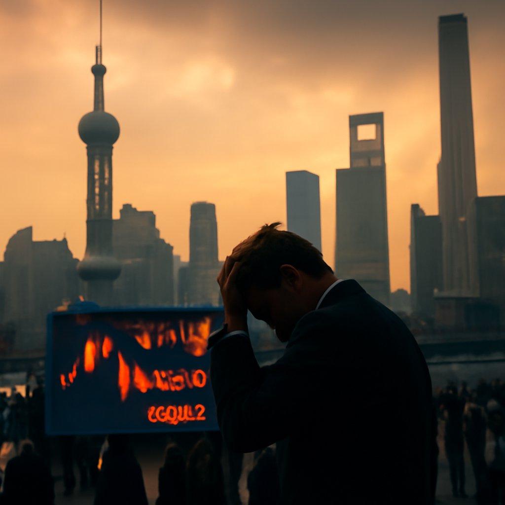 Chinese Shares Fall as Rumors of Private Fund Liquidations Circulate