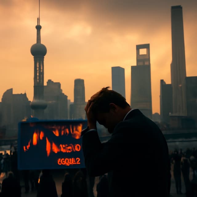 Chinese Shares Fall as Rumors of Private Fund Liquidations Circulate