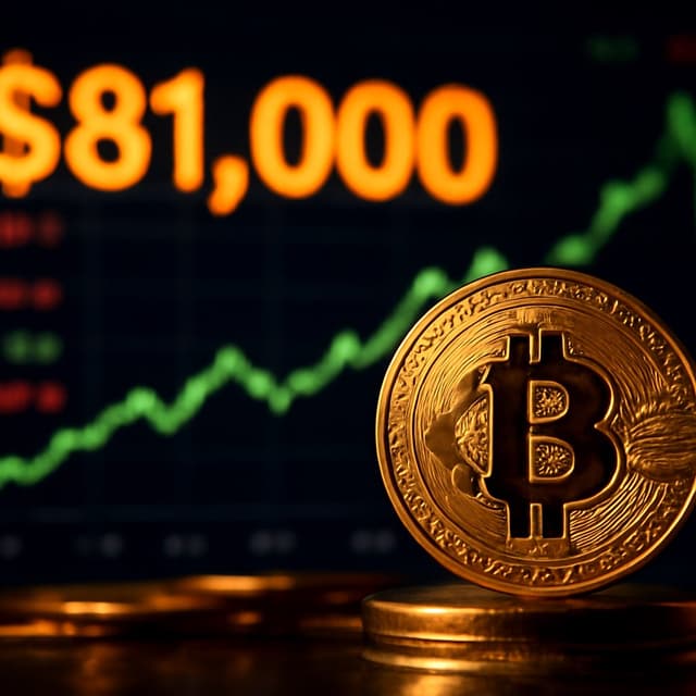 Bitcoin Approaches $81,000 as Traders Await Fed Decision; ZEC Rallies 8%