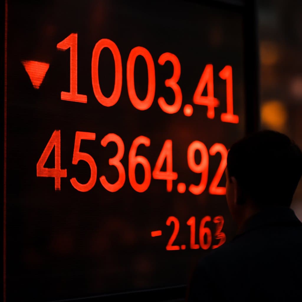 Taiwan Weighted Index Falls 2.16% as Electronics-Related Groups Lead Declines