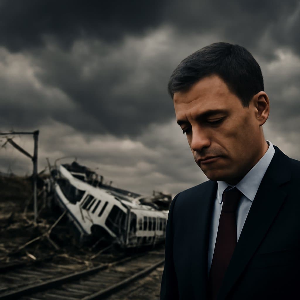 Spain Train Disaster Deepens Political Pressure on Sánchez